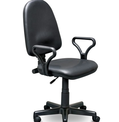 Кресло компьютерное Prestige GTPRN, кож/зам V4 в Самаре - изображение