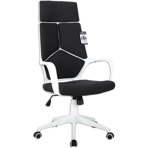 Кресло Brabix Premium Prime EX-515 (пластик белый, ткань, черное) 531812 в Самаре