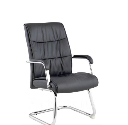 Кресло RT-333BS БондCF экокожа (черный) в Самаре - изображение