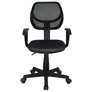 Кресло компьютерное Brabix Flip MG-305 (ткань TW, серое/черное) 531951 в Тольятти