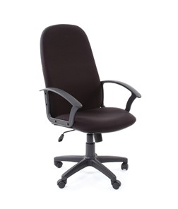 Кресло компьютерное CHAIRMAN 289, ткань, цвет черный в Самаре