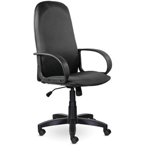 Офисное кресло Brabix Praktik EX-279 (ткань JP/кожзам, серое) 532018 в Самаре