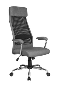 Офисное кресло Riva Chair 8206 HX (Серый/черный) в Тольятти