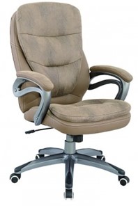 Кресло офисное J 9302 ткань /пластик, песочный в Самаре