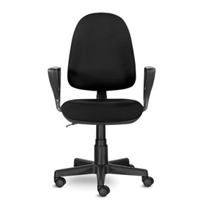 Компьютерное кресло Brabix Prestige Ergo MG-311 (регулируемая эргономичная спинка, ткань, черное) 531872 в Самаре