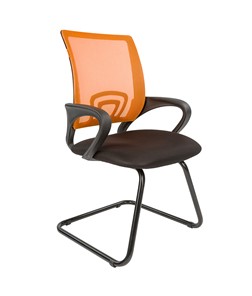 Кресло компьютерное CHAIRMAN 696V, цвет оранжевый в Тольятти