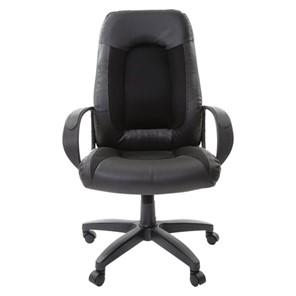 Офисное кресло Brabix Strike EX-525 (экокожа черная, ткань черная, TW) в Тольятти