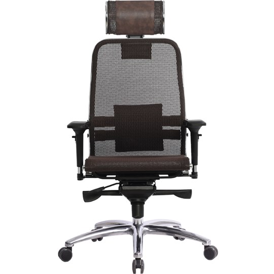 Офисное кресло Samurai S-3.04, темно-коричневый в Тольятти - изображение 1