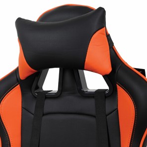 Офисное кресло Brabix GT Racer GM-100 (две подушки, экокожа, черное/оранжевое) 531925 в Тольятти - предосмотр 5