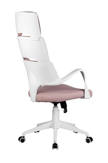 Кресло компьютерное Riva Chair SAKURA (Розовый/белый) в Тольятти - изображение 3