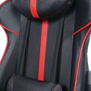 Кресло компьютерное Brabix GT Carbon GM-120 (две подушки, экокожа, черное/красное) 531931 в Тольятти - предосмотр 6
