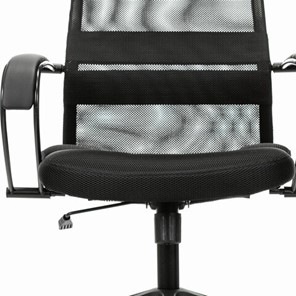 Кресло компьютерное Brabix Premium Stalker EX-608 PL (ткань-сетка/кожзам, черное) 532090 в Тольятти - предосмотр 10