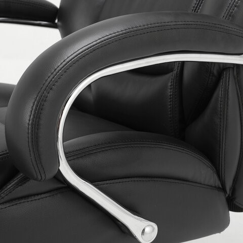 Офисное кресло Brabix Premium Pride HD-100 (натуральная кожа, черное) 531940 в Тольятти - изображение 6
