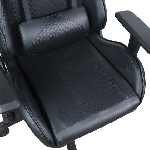 Офисное кресло Brabix GT Carbon GM-115 (две подушки, экокожа, черное) 531932 в Самаре - изображение 7
