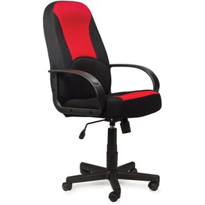 Офисное кресло BRABIX "City EX-512", ткань черная/красная, TW, 531408 в Самаре