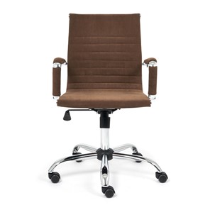 Компьютерное кресло URBAN-LOW флок, коричневый, арт.14446 в Тольятти - предосмотр 1