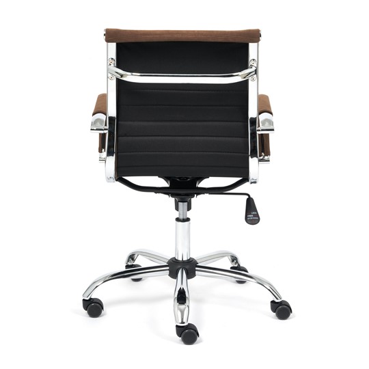 Компьютерное кресло URBAN-LOW флок, коричневый, арт.14446 в Тольятти - изображение 4