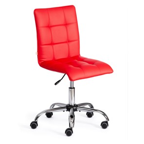 Компьютерное кресло ZERO кож/зам, красный, арт.12448 в Тольятти
