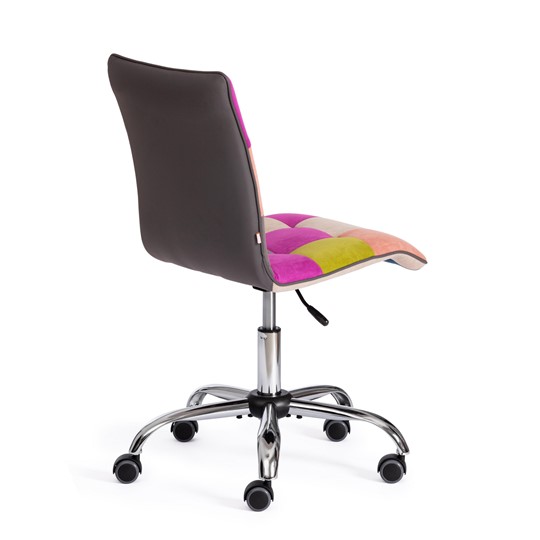 Кресло компьютерное ZERO (спектр) ткань, флок, цветной арт.15370 в Самаре - изображение 2