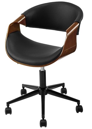 Кресло JY1829-3 черный/орех в Тольятти - изображение