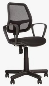 Офисное кресло ALFA GTP (PM60) ткань ZESTA/сетка черный в Тольятти