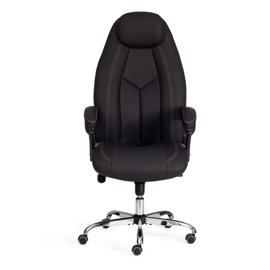 Кресло BOSS Lux, кож/зам, черный, арт.21151 в Сызрани - изображение 5