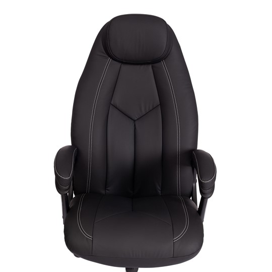 Кресло BOSS Lux, кож/зам, черный, арт.21151 в Самаре - изображение 6