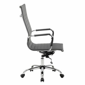 Кресло офисное BRABIX "Energy EX-509", экокожа, хром, черное, 530862 в Самаре - предосмотр 2