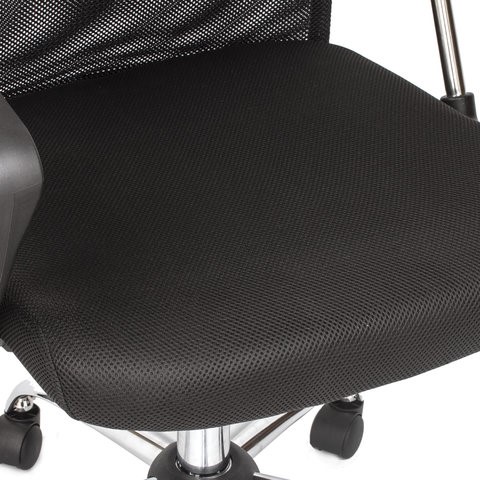 Офисное кресло BRABIX "Flash MG-302", с подлокотниками, хром, черное, 530867 в Тольятти - изображение 12