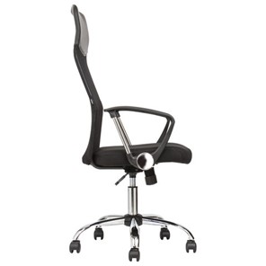 Офисное кресло BRABIX "Flash MG-302", с подлокотниками, хром, черное, 530867 в Самаре - предосмотр 2