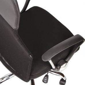 Офисное кресло BRABIX "Flash MG-302", с подлокотниками, хром, черное, 530867 в Тольятти - предосмотр 9