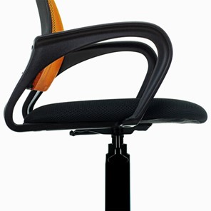 Кресло компьютерное Brabix Fly MG-396 (с подлокотниками, сетка, оранжевое/черное) 532084 в Тольятти - предосмотр 9