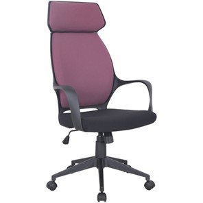 Кресло офисное Brabix Premium Galaxy EX-519 (ткань, черное/терракотовое) 531570 в Самаре