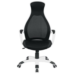 Кресло Brabix Premium Genesis EX-517 (пластик белый, ткань/экокожа/сетка черная) 531573 в Тольятти - предосмотр 3