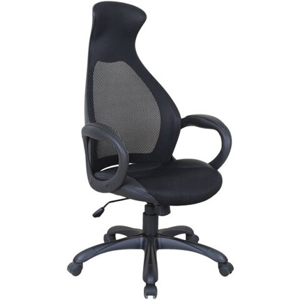 Кресло офисное Brabix Premium Genesis EX-517 (пластик черный, ткань/экокожа/сетка черная)   531574 в Тольятти - изображение