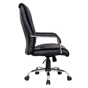 Кресло офисное BRABIX "Space EX-508", экокожа, хром, черное, 530860 в Самаре - предосмотр 2