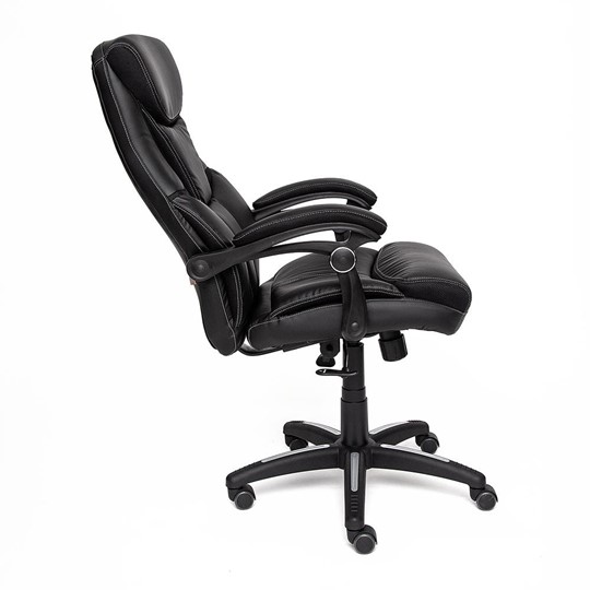 Офисное кресло CAMBRIDGE кож/зам/ткань, черный/черный , 36-6/11 арт.12756 в Тольятти - изображение 3