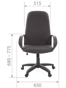 Кресло CHAIRMAN 279 JP15-2, цвет черный в Тольятти - предосмотр 4