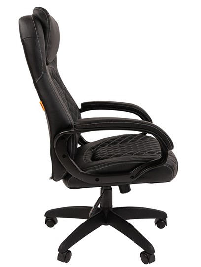 Кресло CHAIRMAN 432, экокожа, цвет черный в Тольятти - изображение 5