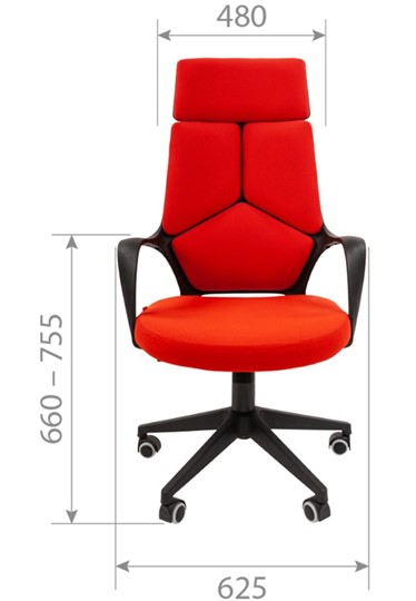 Компьютерное кресло CHAIRMAN 525, серое в Самаре - изображение 1
