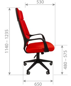 Компьютерное кресло CHAIRMAN 525, серое в Сызрани - предосмотр 2