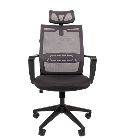 Офисное кресло CHAIRMAN 545 сетка/ткань серый в Тольятти - изображение 3