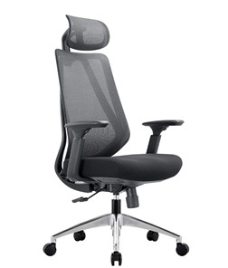 Компьютерное кресло CHAIRMAN 580 Сетчатый акрил серый / Полиэстер черный в Тольятти