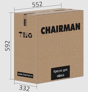 Кресло CHAIRMAN 651 ЭКО черное в Сызрани - предосмотр 4