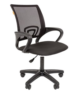 Кресло офисное CHAIRMAN 696 black LT, черный в Самаре