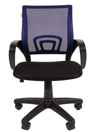 Компьютерное кресло CHAIRMAN 696 black Сетчатый акрил DW61 синий в Сызрани - изображение 1