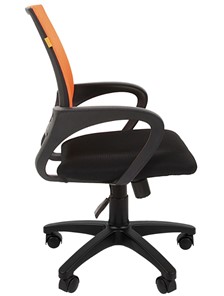 Компьютерное кресло CHAIRMAN 696 black Сетчатый акрил DW66 оранжевый в Сызрани - предосмотр 5