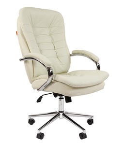 Офисное кресло CHAIRMAN 795 экокожа, цвет белый в Сызрани
