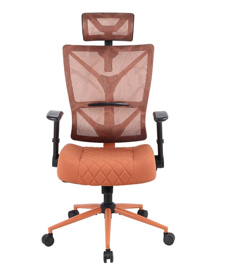 Кресло CHAIRMAN CH566 сетчатый акрил оранжевый / полиэстер оранжевый в Тольятти - изображение 1