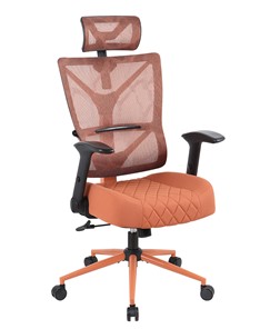 Кресло CHAIRMAN CH566 сетчатый акрил оранжевый / полиэстер оранжевый в Тольятти - предосмотр